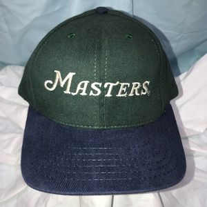 COPY - Masters Hat Green Blue NWT